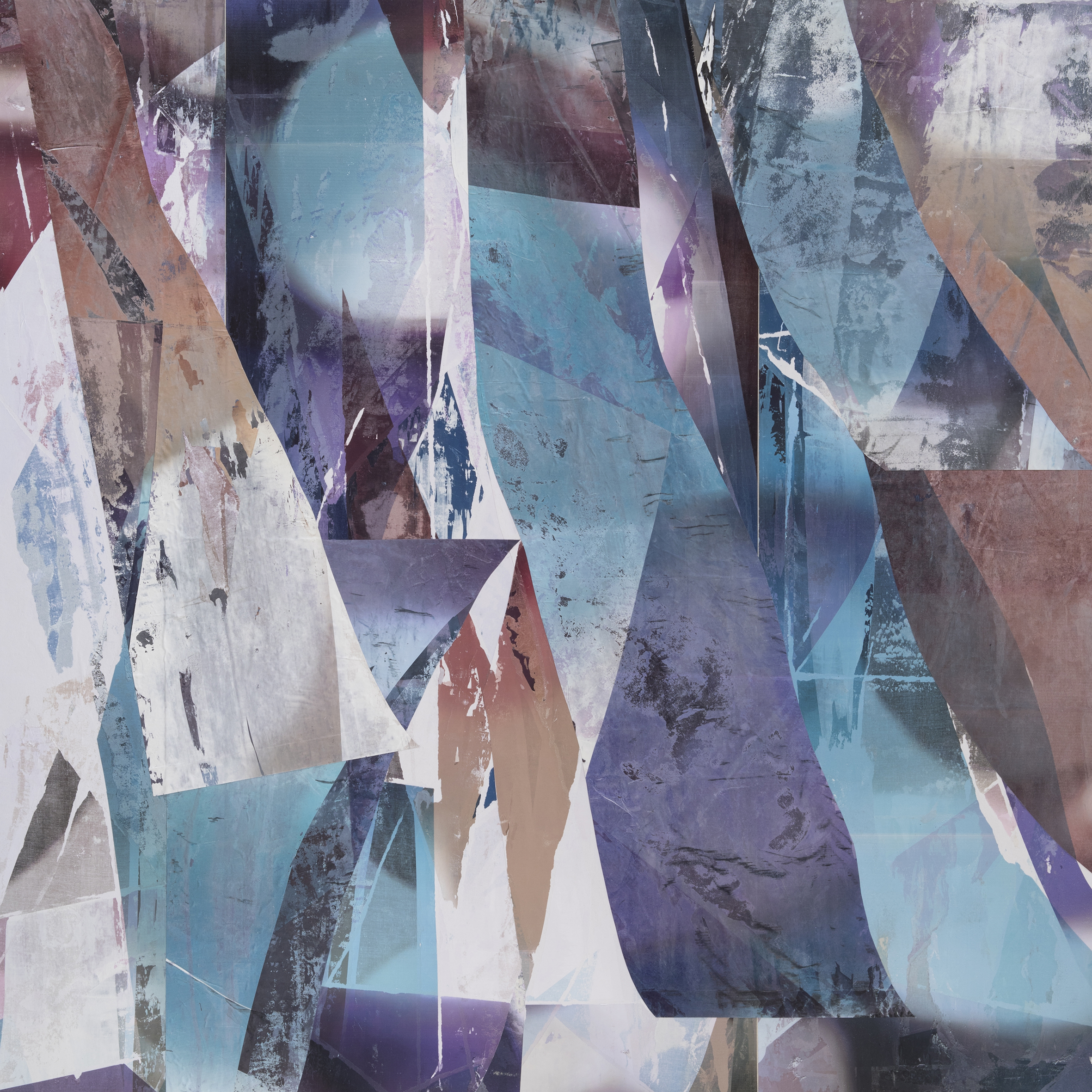 4C65, 2018, acrylic, fabric, inkjet print, paper and varnish on canvas, 1600mm ×1600mm.jpg